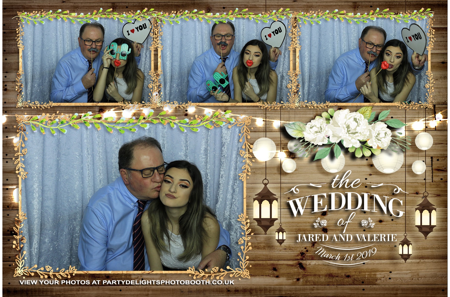 Jared and Valerie’s Wedding - Prints | View more photos from the event at gallery.partydelightsphotobooth.co.uk/u/PartyDelightsPhotoBooth/Jared-and-Valerie’s-Wedding-Prints